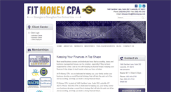 Desktop Screenshot of fitmoneycpa.com